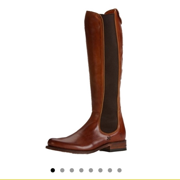 Frye Size 5 Brown Riding Chelsea Boots - Picture 1 of 8